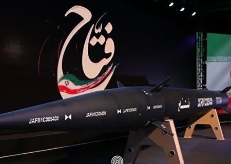 ابرموشک هایپرسونیک ایرانی «فتاح» رونمایی شد