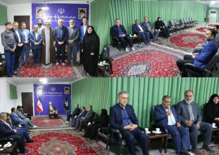 نشست اعضای شورای هماهنگی استان مازندران با آیت الله معلمی برگزار شد