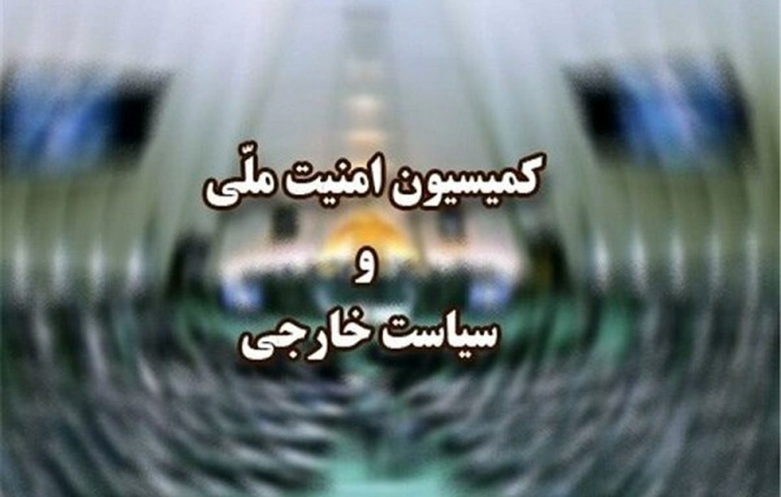 نشست کمیسیون امنیت ملی با موضوع تحولات فلسطین
