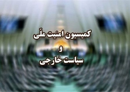 نشست کمیسیون امنیت ملی با موضوع تحولات فلسطین