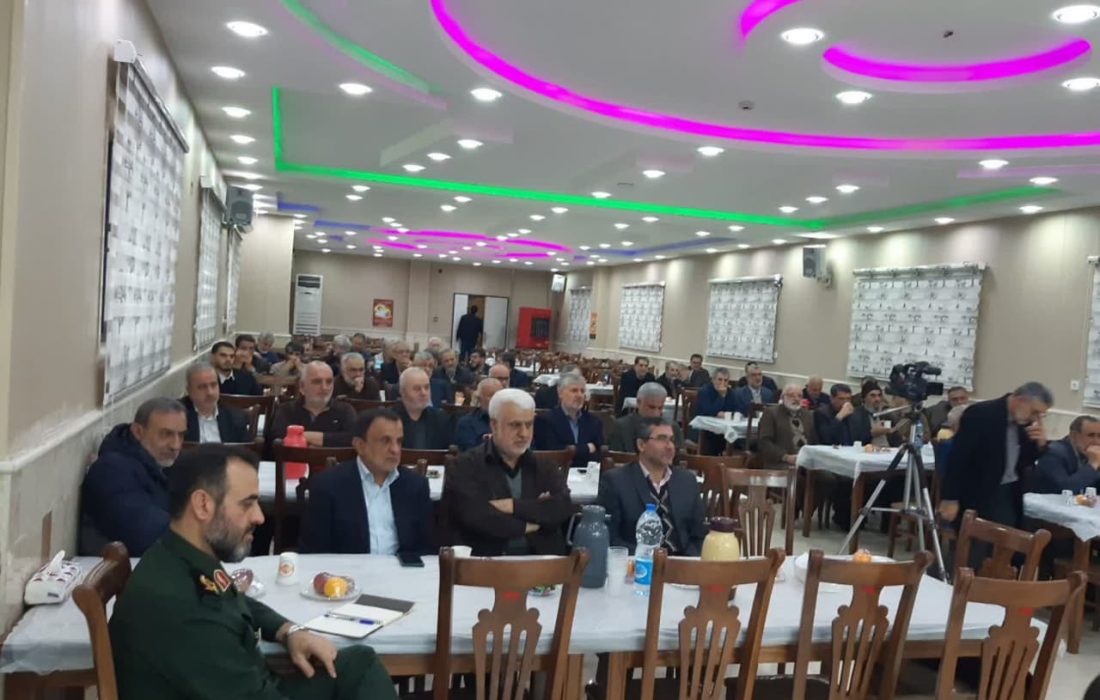 سخنرانی سردار علیرضا افشار در جمع کانون بازنشستگان و پیشکسوتان سپاه قدس استان گیلان